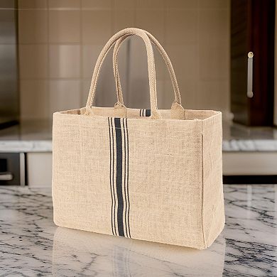 Jute Market Tote Bag With Handles