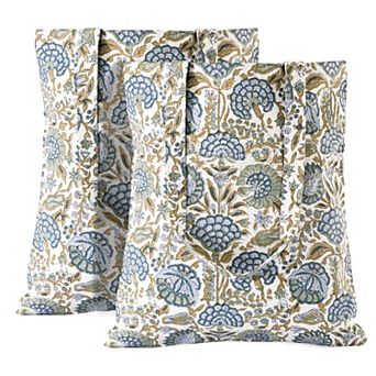 Hand Block Printed Cotton Tote Bags Floral Boho Reusable Shoulder Bag Gifts Fall