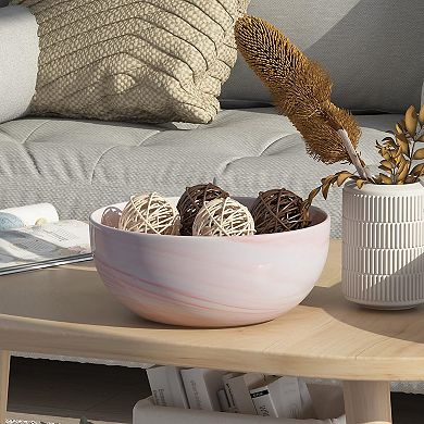 Marble Ceramic Decorative Bowl Entry Table Key Holder
