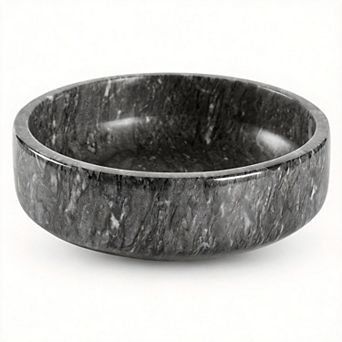 Travertine Decorative Bowl Modern Centerpiece