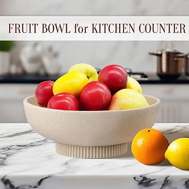 Artificial Stone Decorative Pedestal Bowl