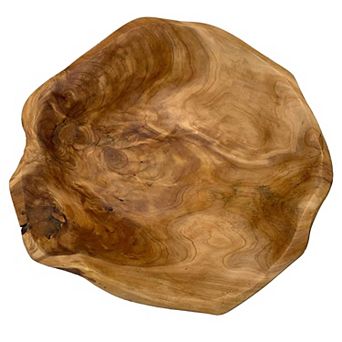 Creative Wood Root Carved Bowl Handmade Serving Dish