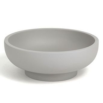 Decorative Bowl Modern Handicraft Home Fruit Kitchen Entry Table Artificial Stone