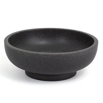 Decorative Bowl Modern Handicraft Home Fruit Kitchen Entry Table Artificial Stone