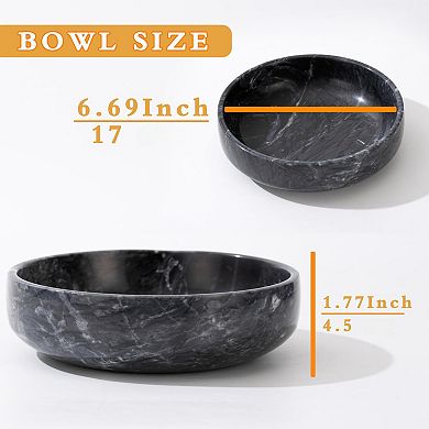 Marble Decorative Bowl Centerpiece