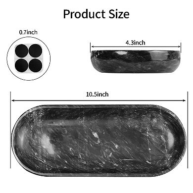 Marble Decorative Bowl Kitchen Counter Key Candy