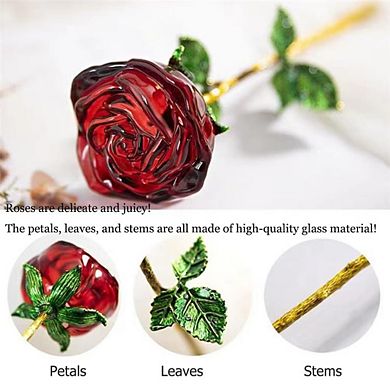 Crystal Rose Preserved Flower Gift