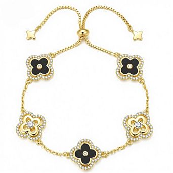 Four Leaf Clover Bracelet Lucky Gift