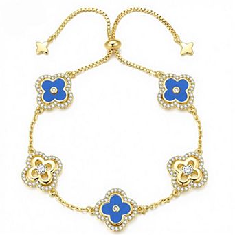 Four Leaf Clover Bracelet Lucky Gift
