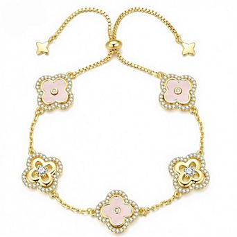 Four Leaf Clover Bracelet Lucky Gift