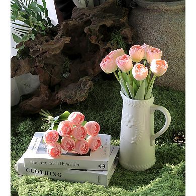 Artificial Silk Tulip Bouquet Wedding Spring Decor