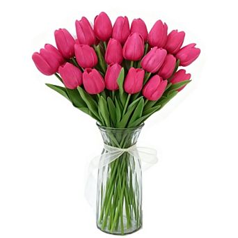 Artificial Tulips Wedding Bouquet Decoration