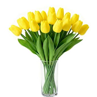 Artificial Tulips Real Touch PU Flowers Home Decor Wedding Bouquet