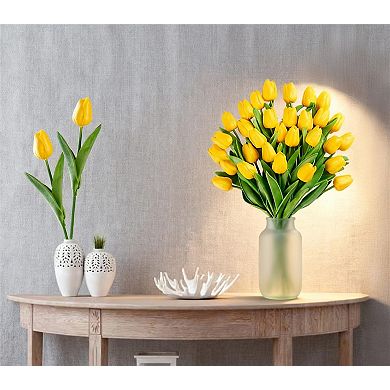 Artificial Tulips Real Touch PU Flowers Home Decor Wedding Bouquet