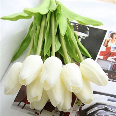 Real touch Artificial Tulip Flowers Home Wedding Party Decor
