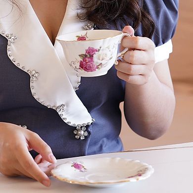 Ceramic Tea and Coffee Cup Saucer Set