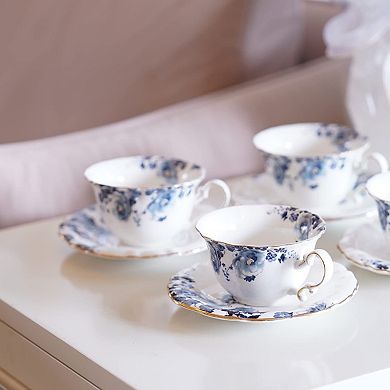 Ceramic Tea and Coffee Cup Saucer Set
