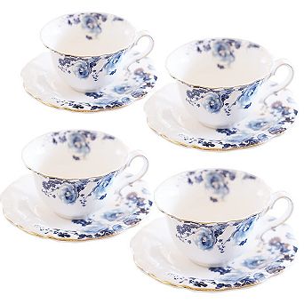 Ceramic Tea and Coffee Cup Saucer Set