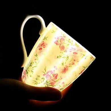 Floral Coffee Mug Women Mom Birthday Christmas Gift