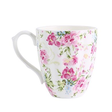 Floral Coffee Mug Women Mom Birthday Christmas Gift