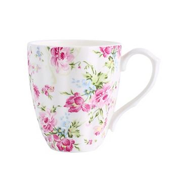Floral Coffee Mug Women Mom Birthday Christmas Gift