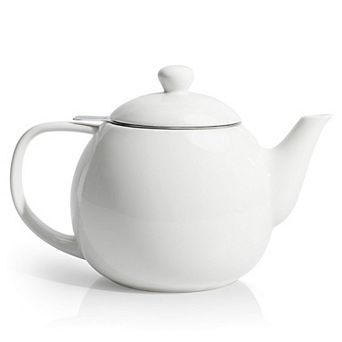 Teapots For Tea Porcelain Pot With Removable Stainless Steel Infuser Pots Loose