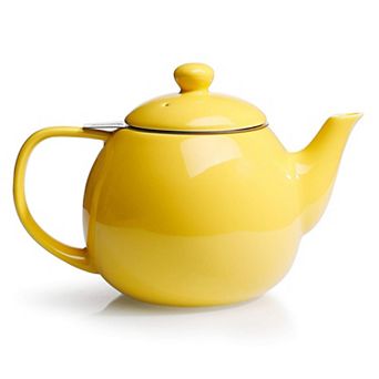Teapots For Tea Porcelain Pot With Removable Stainless Steel Infuser Pots Loose
