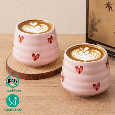 Evil Eye Ceramic Espresso Cups Set