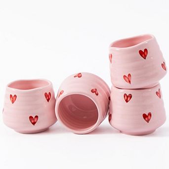Evil Eye Ceramic Espresso Cups Set