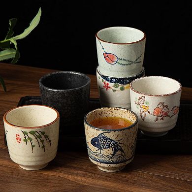 Ceramic Tea Cup Heat Retention Handle-free Mug