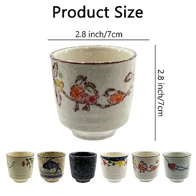 Ceramic Tea Cup Heat Retention Handle-free Mug