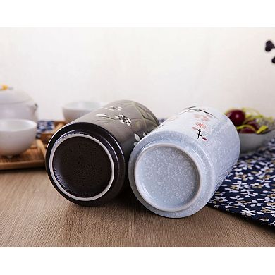 Floral Ceramic Tea Cup Set