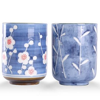 Floral Ceramic Tea Cup Set