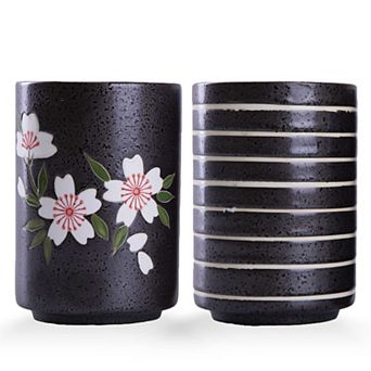 Floral Ceramic Tea Cup Set