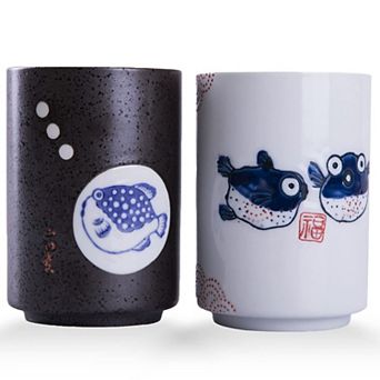 Floral Ceramic Tea Cup Set
