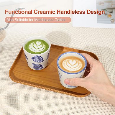 Japanese Tea Cup Ceramic Matcha Handle-less Espresso