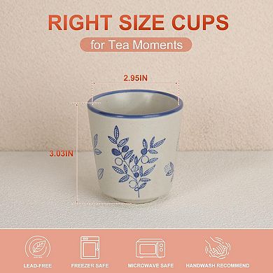 Japanese Tea Cup Ceramic Matcha Handle-less Espresso
