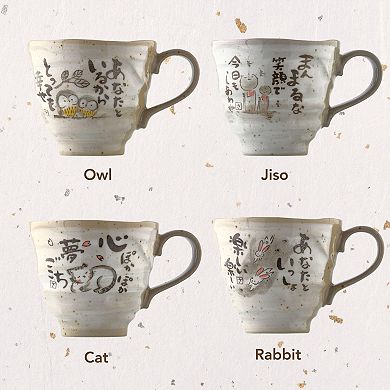 Cat Mug Handmade Ceramic Coffee Tea Cup