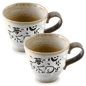 Cat Mug Handmade Ceramic Coffee Tea Cup