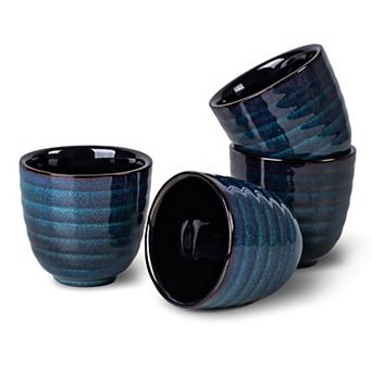 Ceramic Tea Cups Teacups Set 4
