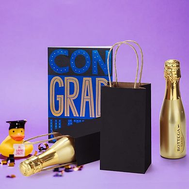 Mini Gift Party Favor Bags With Handles Recyclable Paper Sacks