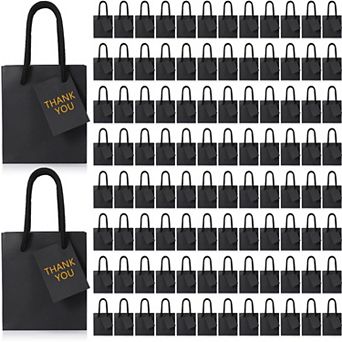 Gift Bags Paper Handles Tags Party Favor