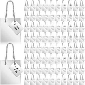 Gift Bags Paper Handles Tags Party Favor