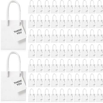 Gift Bags Paper Handles Tags Party Favor