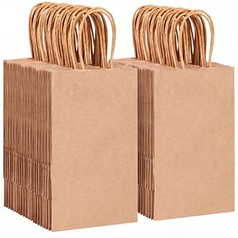 Paper Bags With Handles For Gift Shopping Party