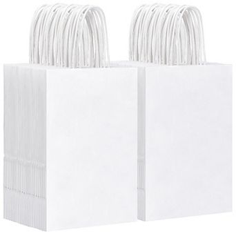 Paper Bags With Handles For Gift Shopping Party