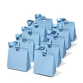 Paper Gift Bags Ribbon Handles Birthday Party Favors