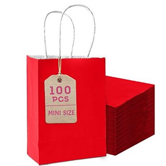 Mini Paper Gift Bags With Handles