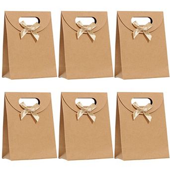 Small Paper Gift Bags With Handles For Birthday Party Favor Business Wrap