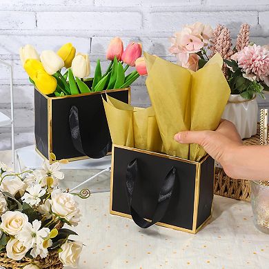 Metallic Foil Gift Bags With Handles